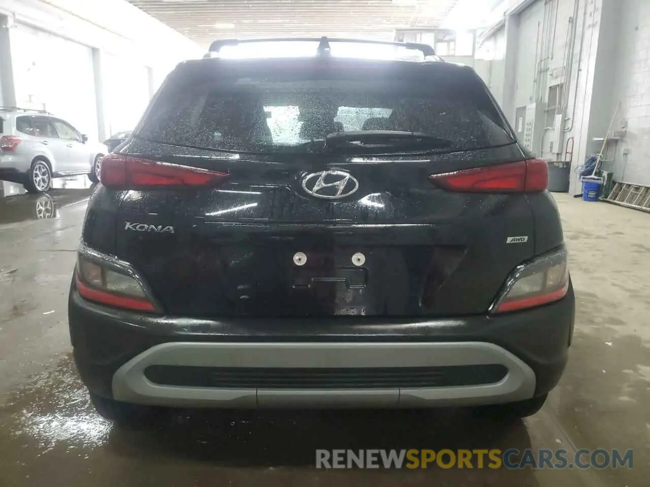 6 Photograph of a damaged car KM8K6CAB9PU946671 HYUNDAI KONA 2023