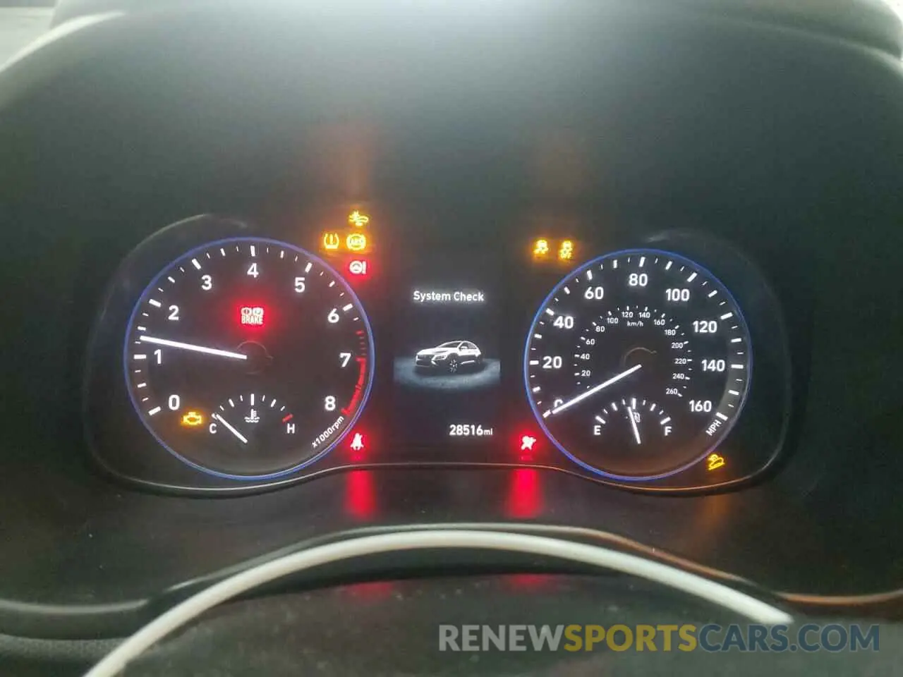 9 Photograph of a damaged car KM8K6CAB9PU946671 HYUNDAI KONA 2023