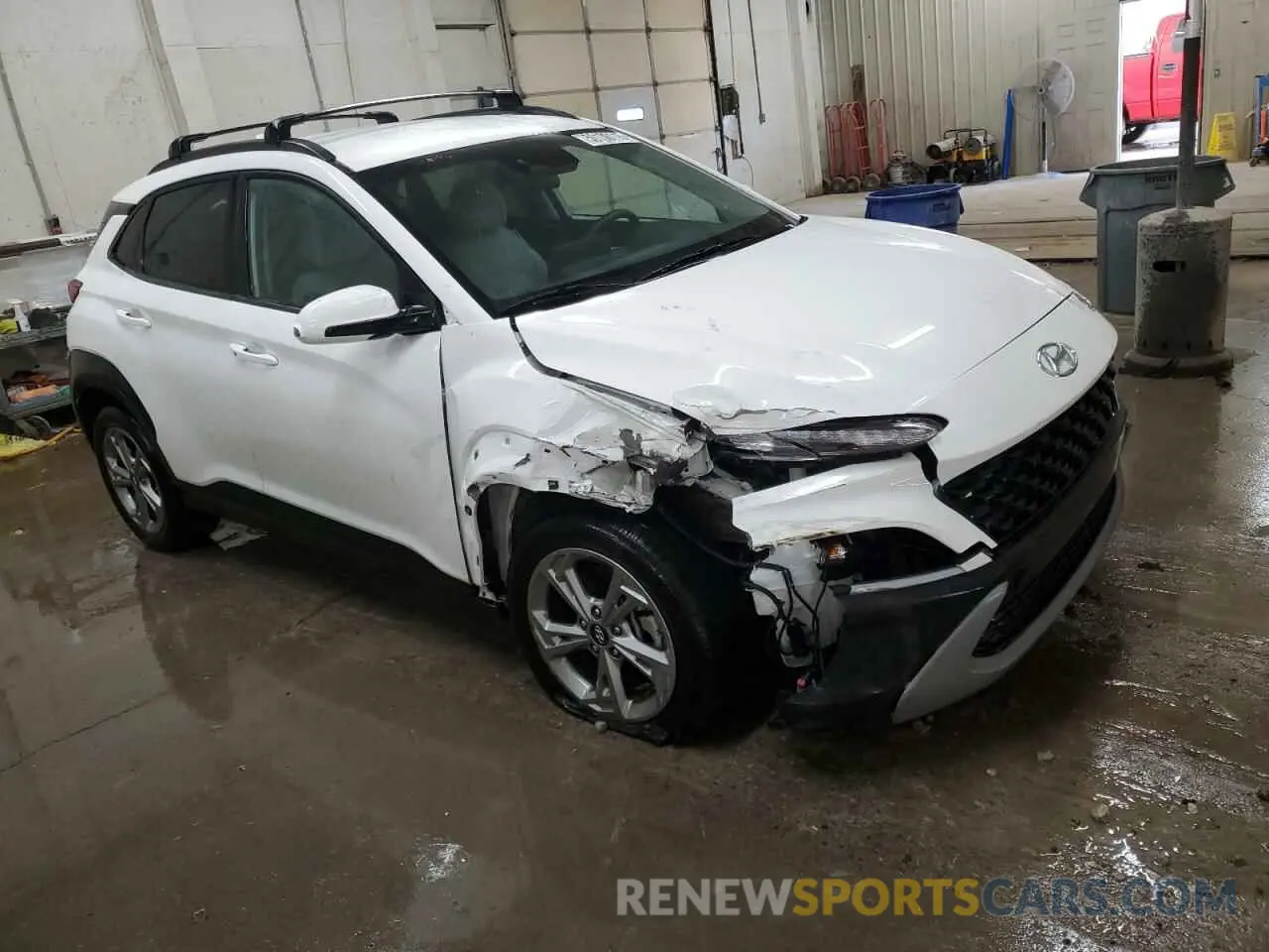4 Фотография поврежденного автомобиля KM8K6CABXPU041341 HYUNDAI KONA 2023