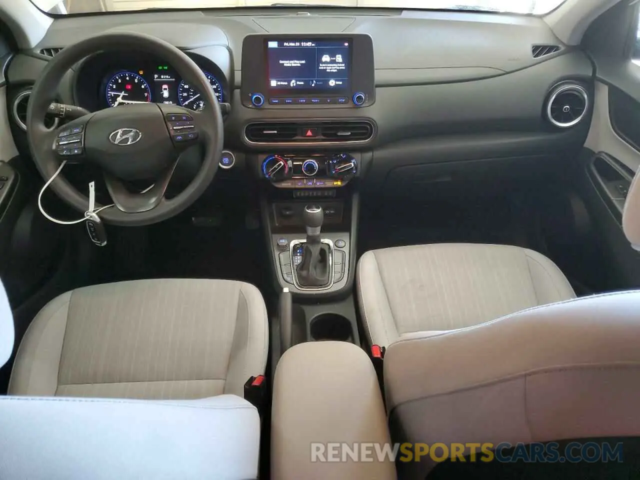 8 Фотография поврежденного автомобиля KM8K6CABXPU041341 HYUNDAI KONA 2023