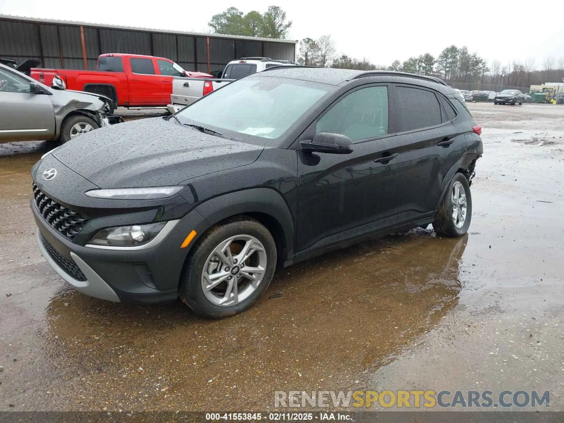 2 Фотография поврежденного автомобиля KM8K6CABXPU041517 HYUNDAI KONA 2023