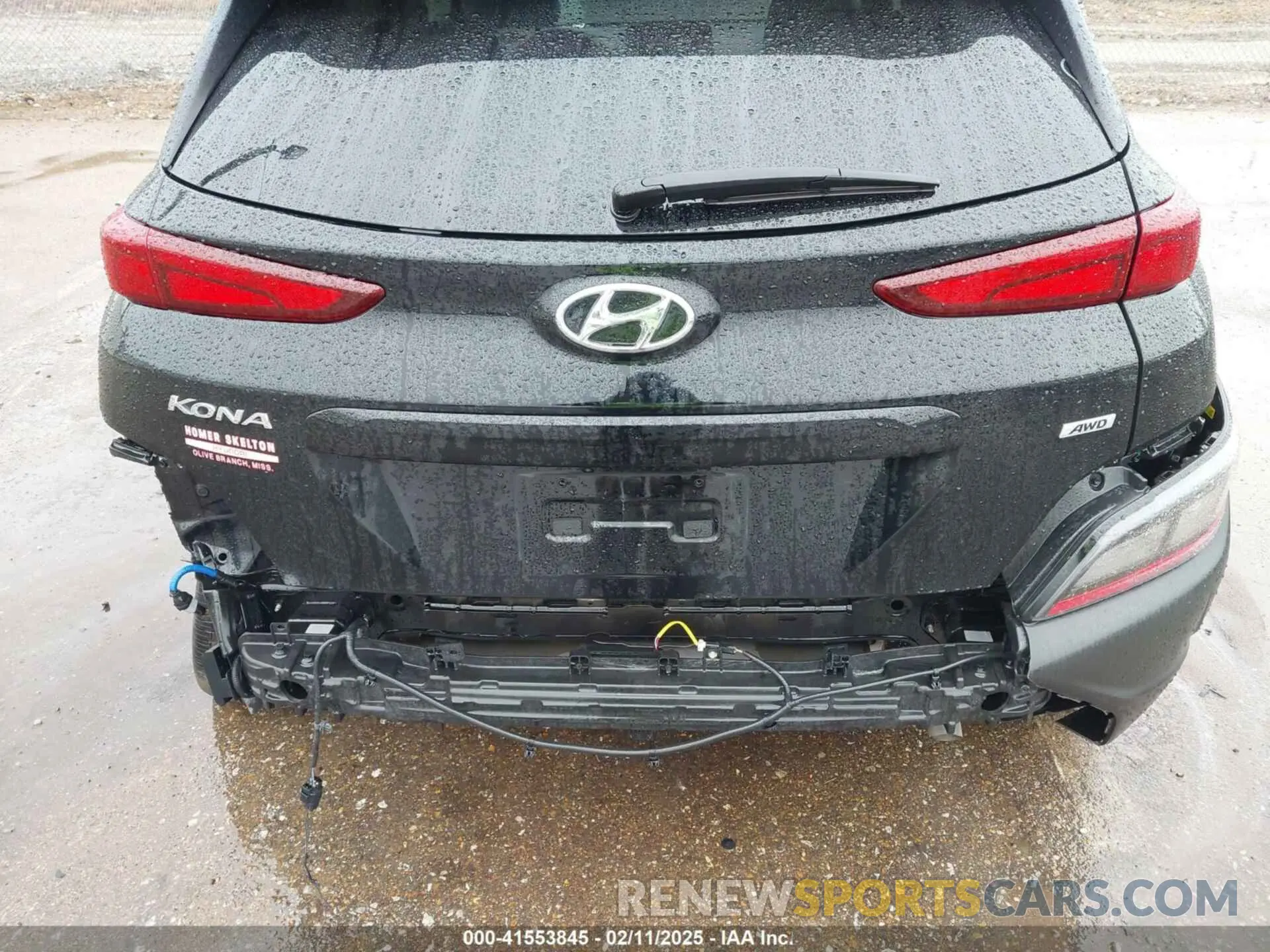 6 Фотография поврежденного автомобиля KM8K6CABXPU041517 HYUNDAI KONA 2023