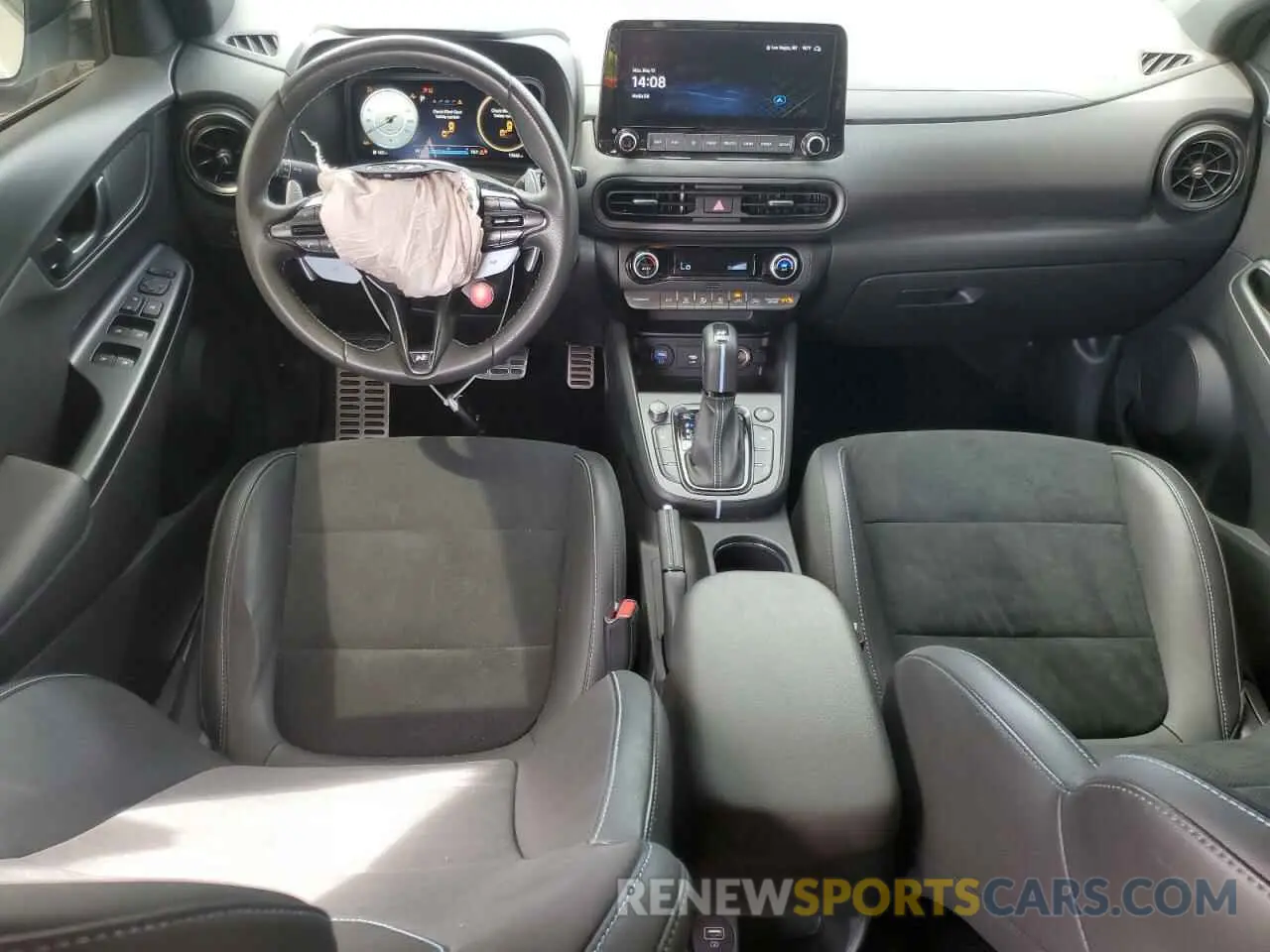 8 Photograph of a damaged car KM8KH3AC5PU008184 HYUNDAI KONA 2023