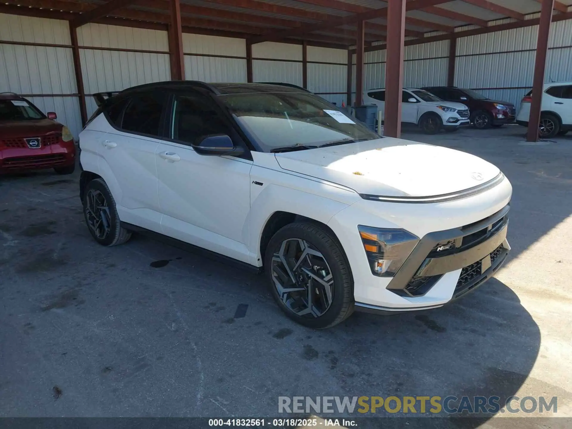 1 Фотография поврежденного автомобиля KM8HA3A38RU168402 HYUNDAI KONA 2024