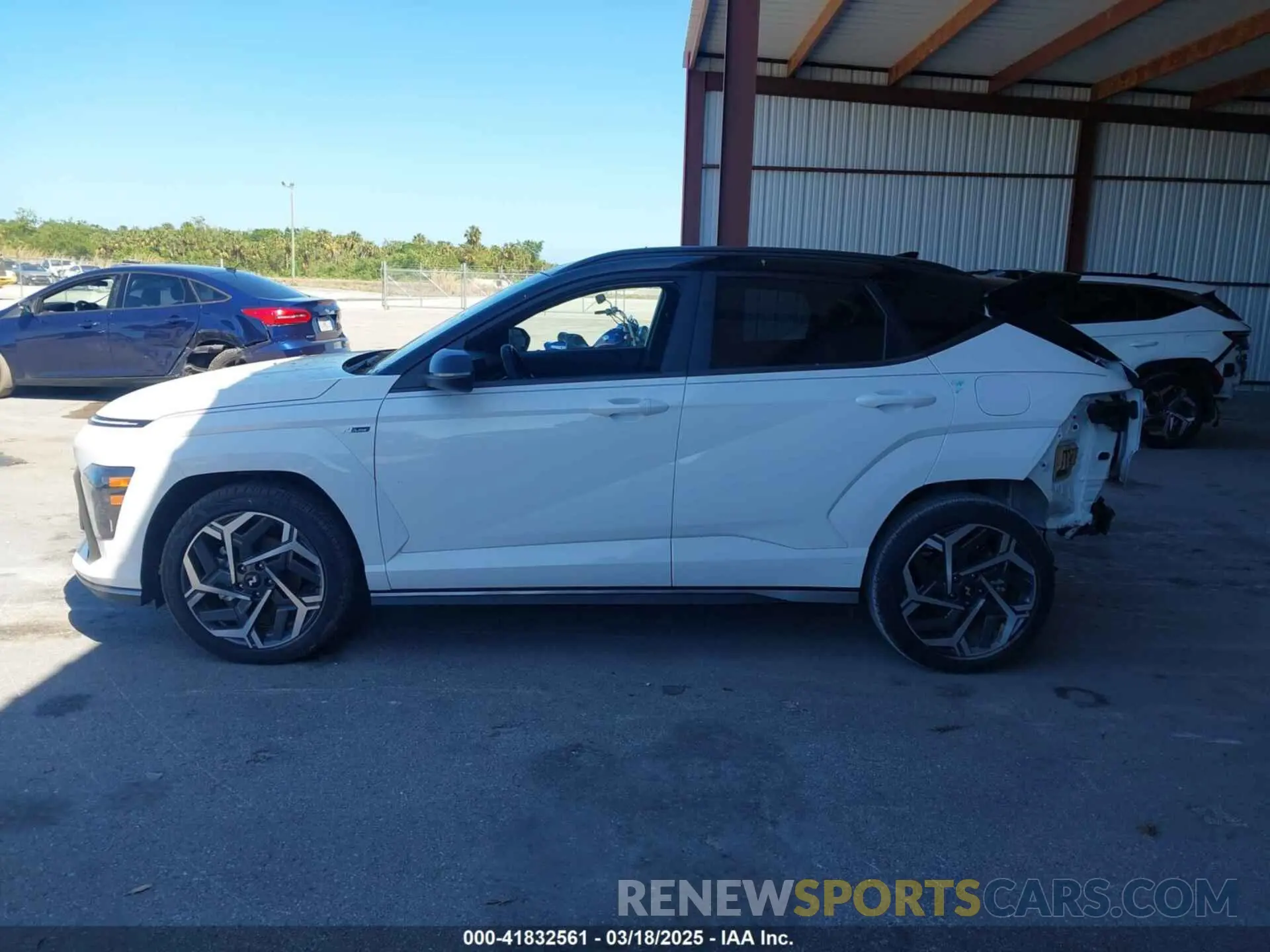 14 Фотография поврежденного автомобиля KM8HA3A38RU168402 HYUNDAI KONA 2024