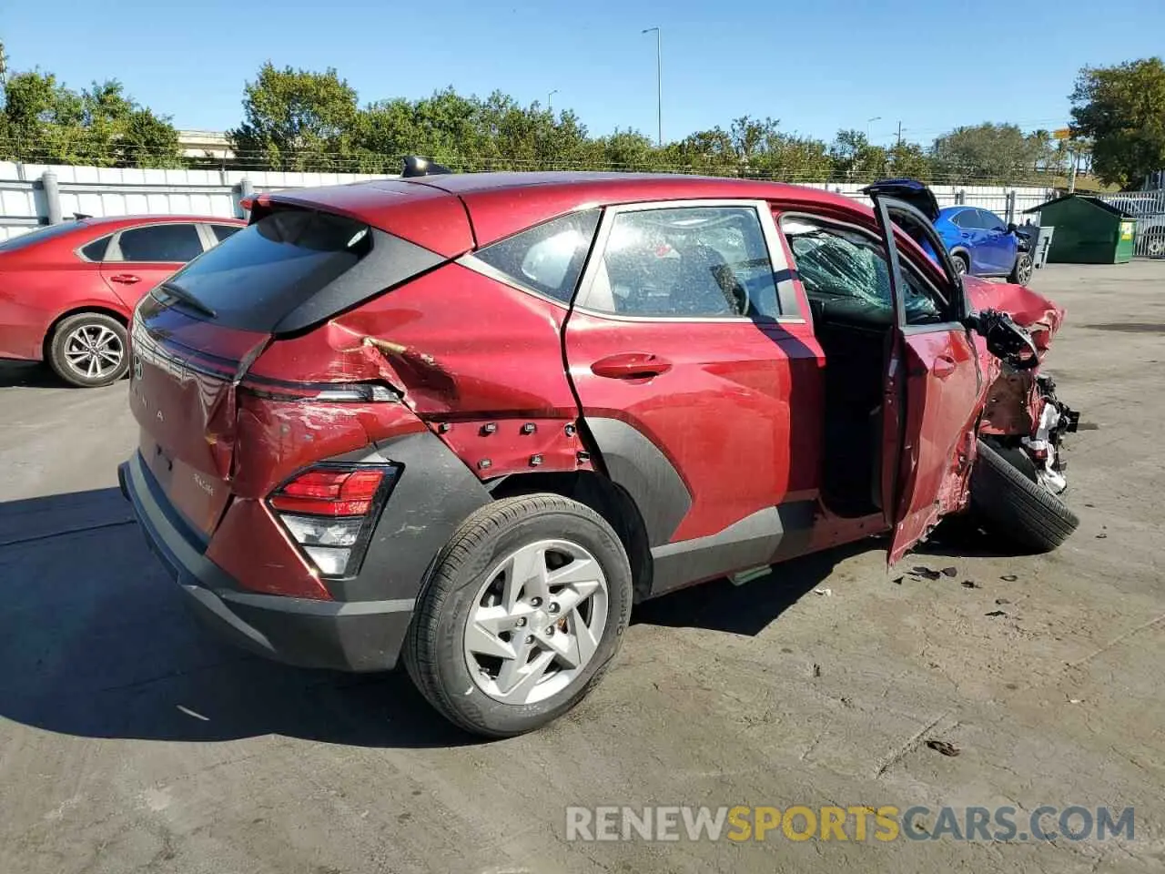 3 Photograph of a damaged car KM8HA3AB0RU046818 HYUNDAI KONA 2024