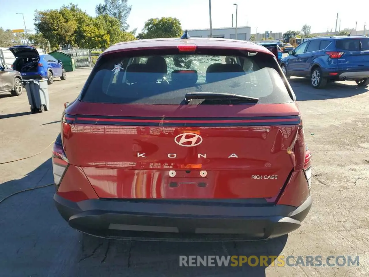 6 Photograph of a damaged car KM8HA3AB0RU046818 HYUNDAI KONA 2024