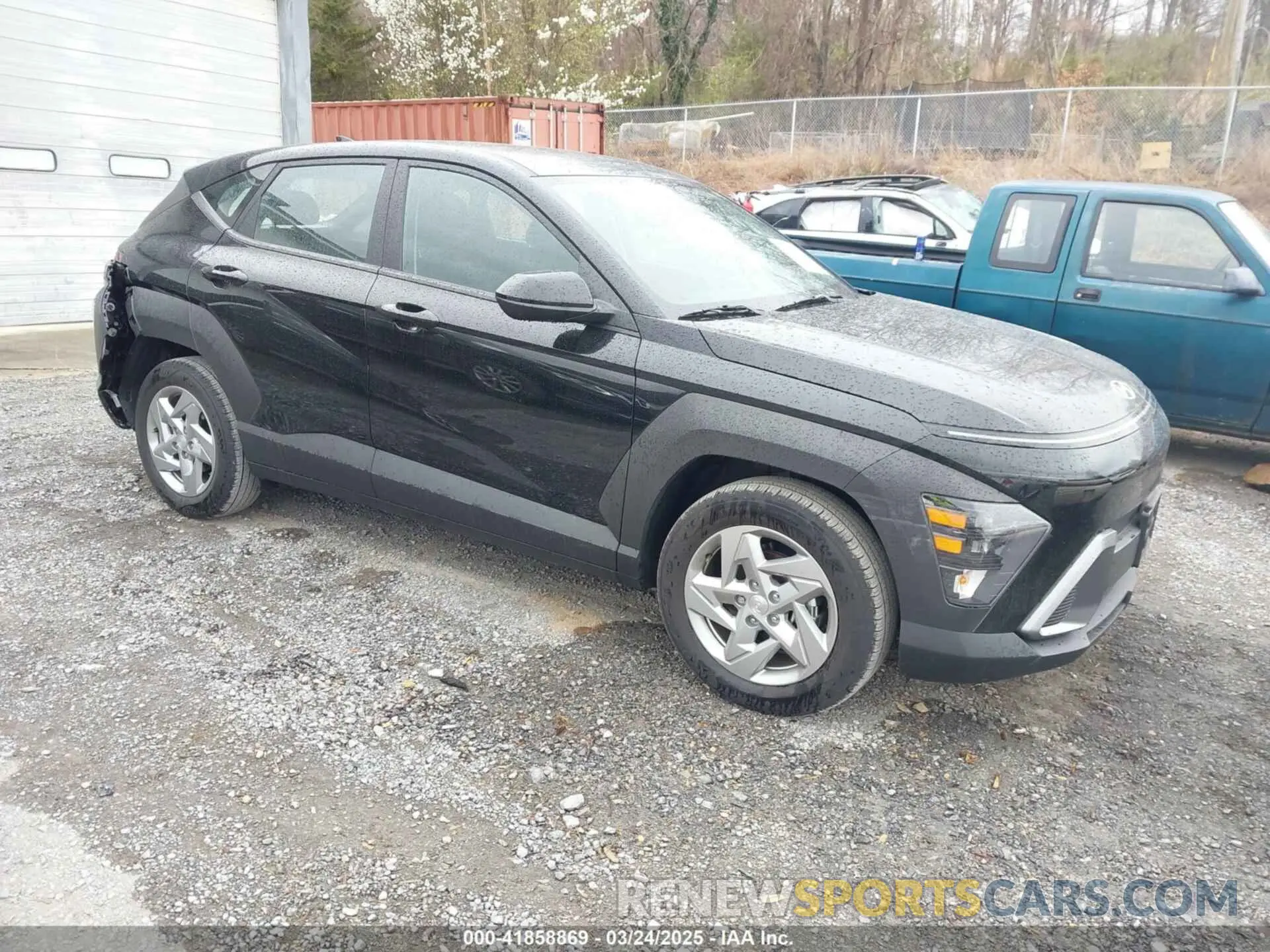 1 Photograph of a damaged car KM8HA3AB2RU184876 HYUNDAI KONA 2024