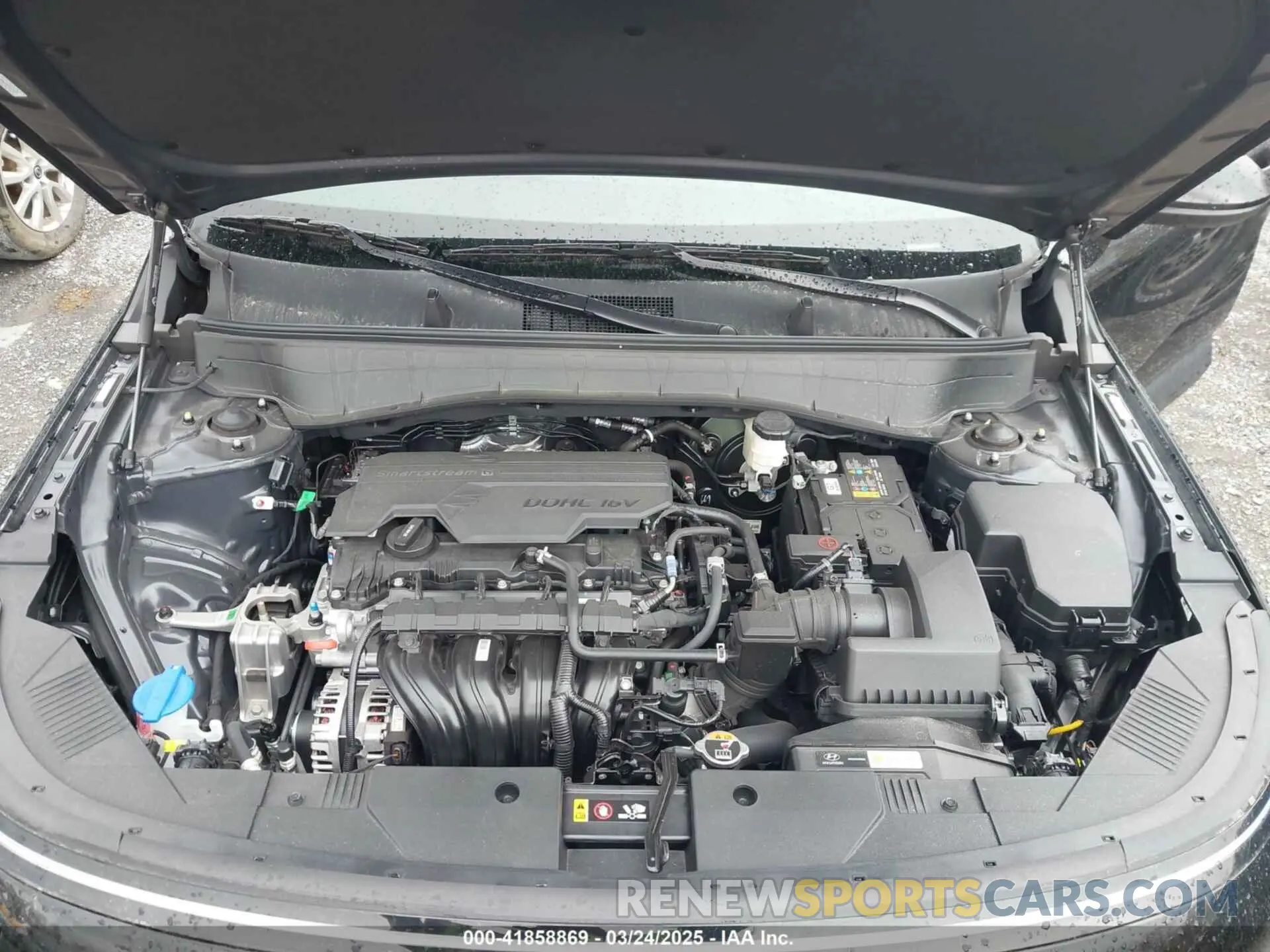 10 Photograph of a damaged car KM8HA3AB2RU184876 HYUNDAI KONA 2024
