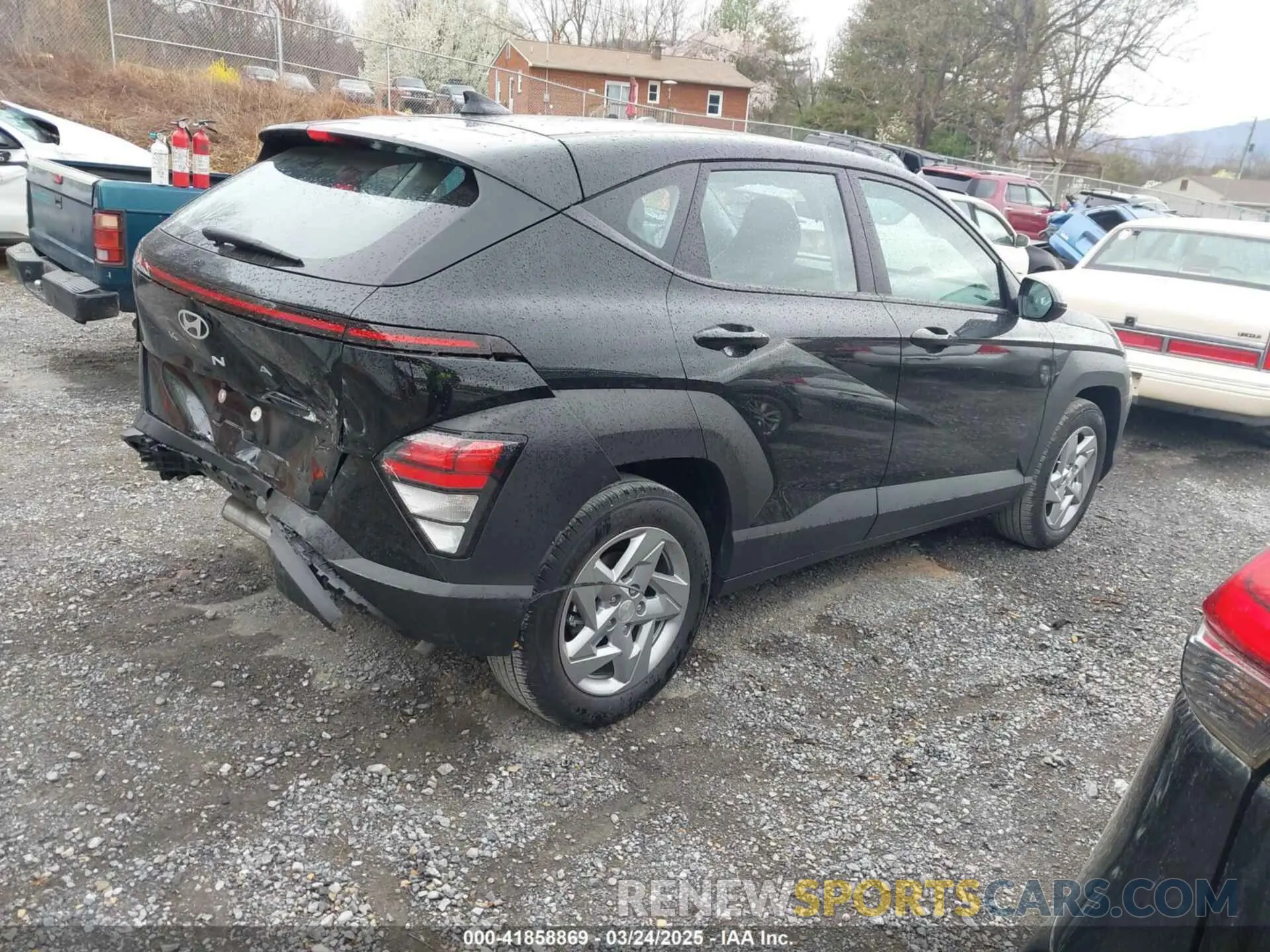 4 Photograph of a damaged car KM8HA3AB2RU184876 HYUNDAI KONA 2024