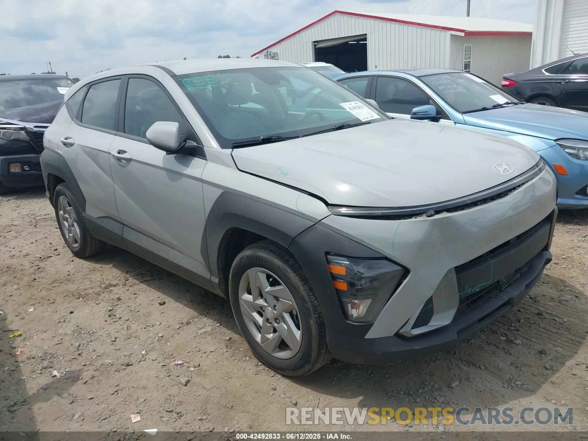 1 Photograph of a damaged car KM8HA3AB4RU129569 HYUNDAI KONA 2024