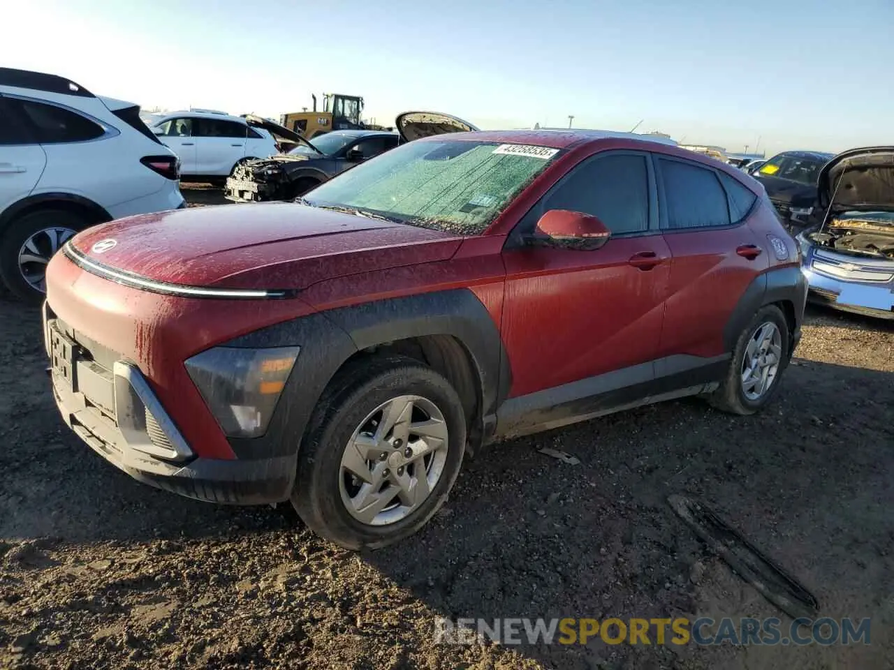 1 Photograph of a damaged car KM8HA3ABXRU171373 HYUNDAI KONA 2024