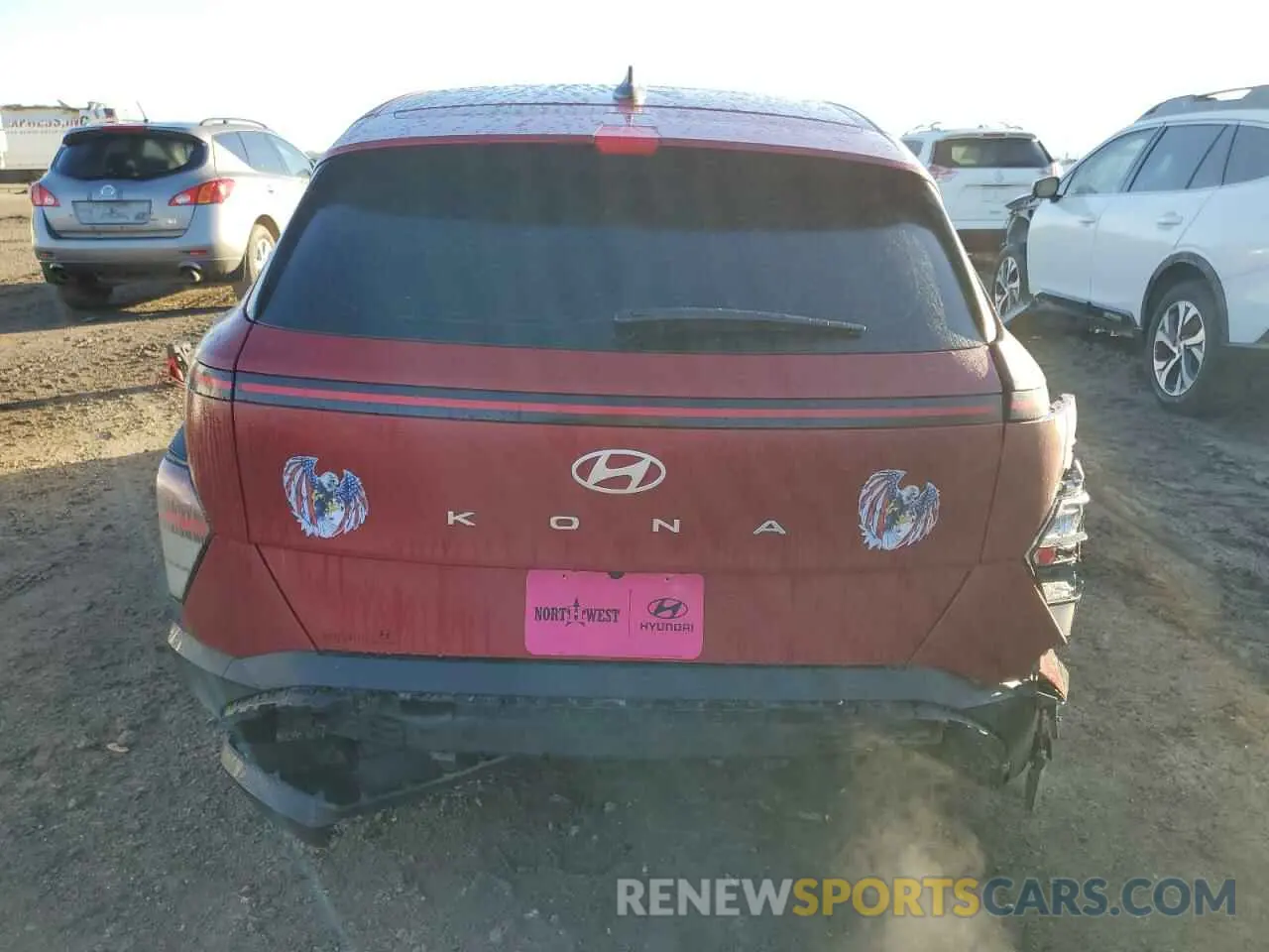 6 Photograph of a damaged car KM8HA3ABXRU171373 HYUNDAI KONA 2024