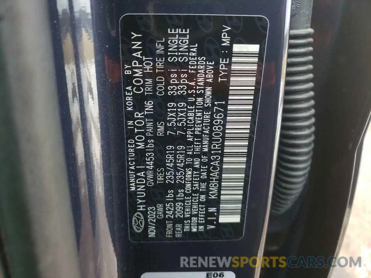 13 Фотография поврежденного автомобиля KM8HACA31RU089671 HYUNDAI KONA 2024
