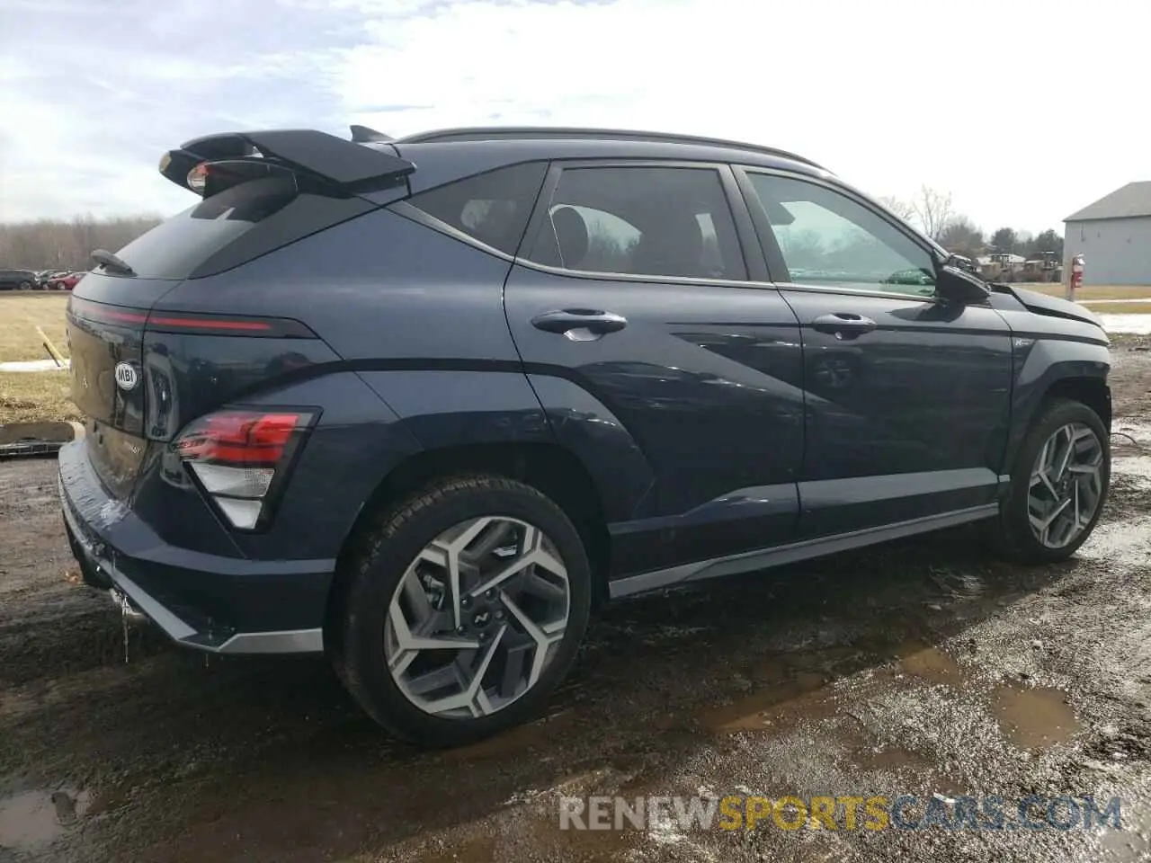 3 Фотография поврежденного автомобиля KM8HACA31RU089671 HYUNDAI KONA 2024