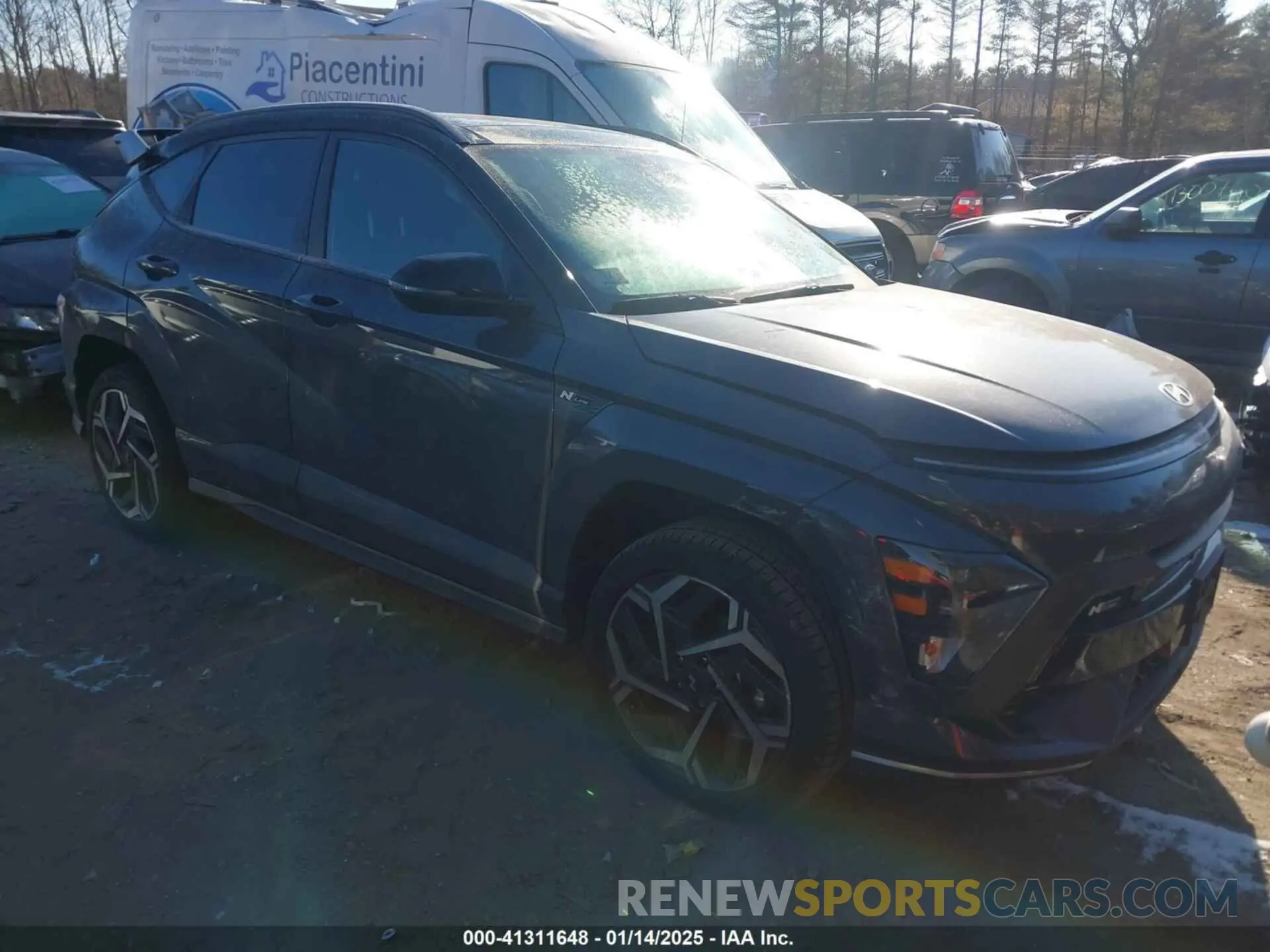 1 Фотография поврежденного автомобиля KM8HACA33RU166301 HYUNDAI KONA 2024