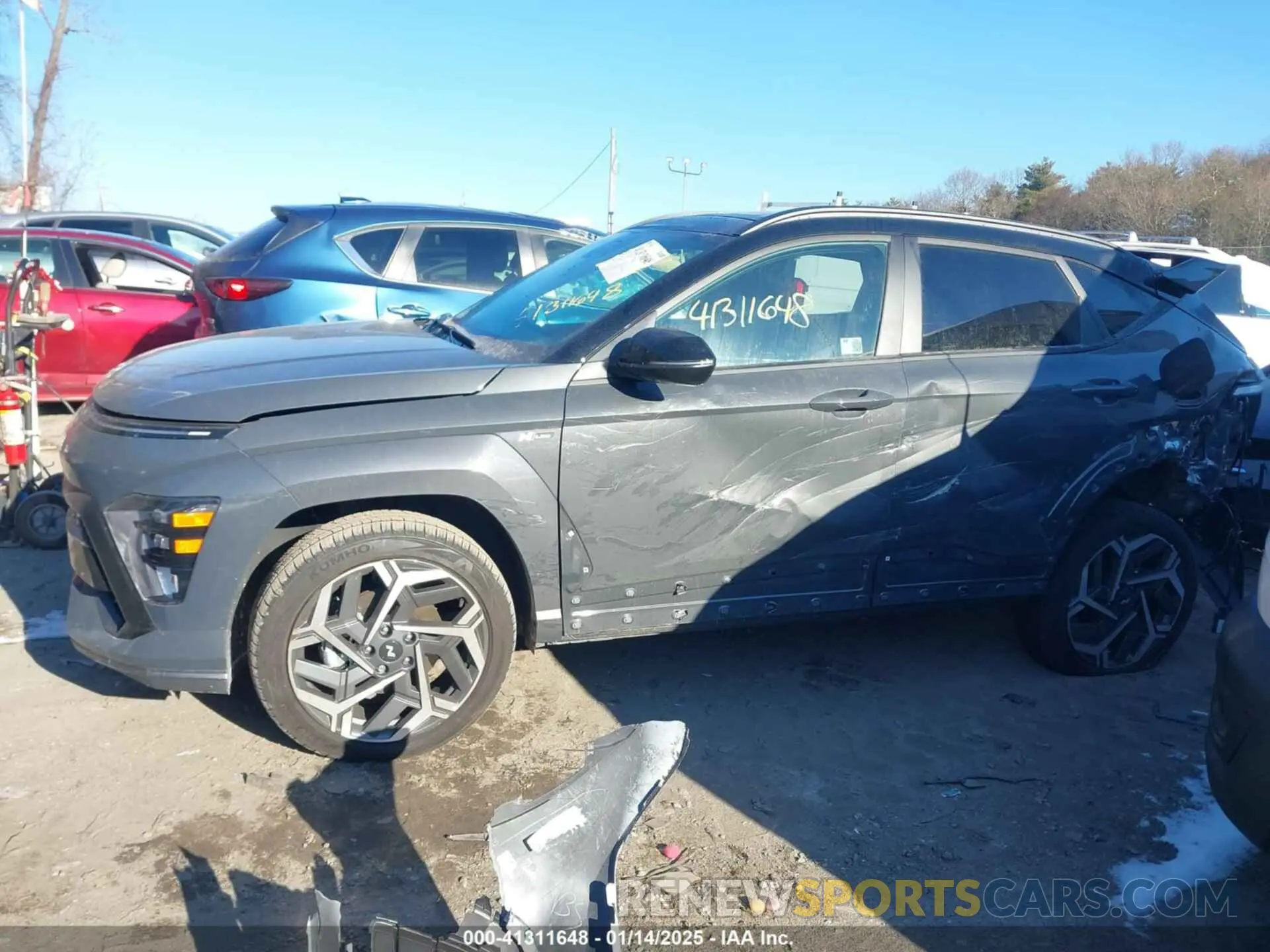 14 Фотография поврежденного автомобиля KM8HACA33RU166301 HYUNDAI KONA 2024