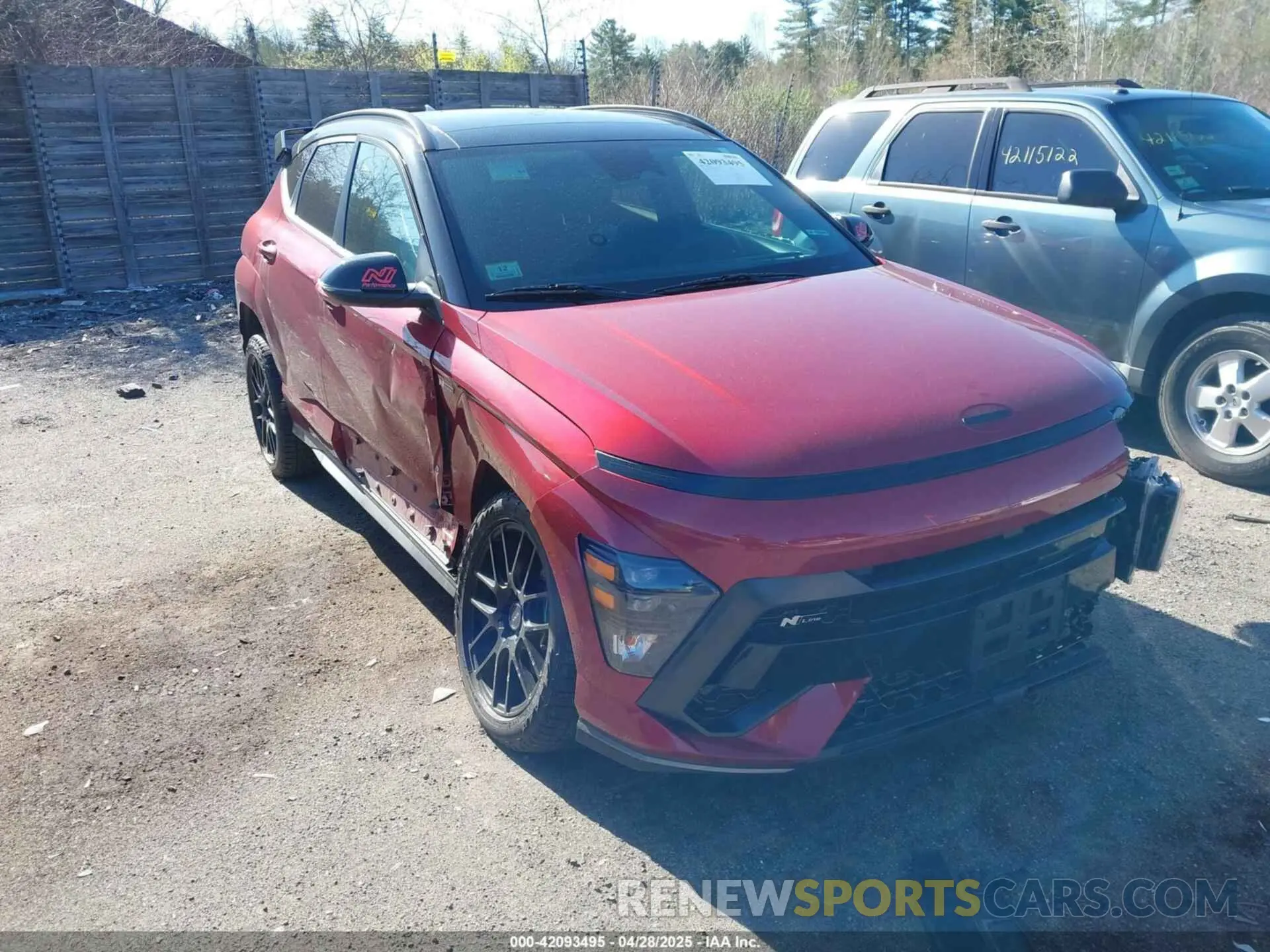1 Фотография поврежденного автомобиля KM8HACA35RU064076 HYUNDAI KONA 2024