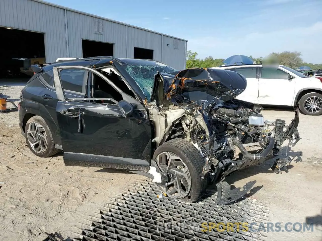 4 Photograph of a damaged car KM8HACA38RU024218 HYUNDAI KONA 2024