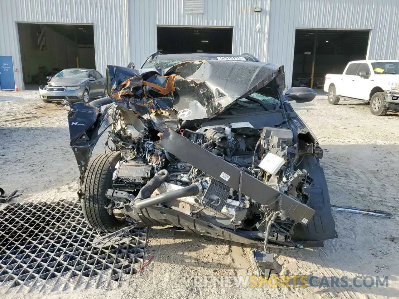 5 Photograph of a damaged car KM8HACA38RU024218 HYUNDAI KONA 2024