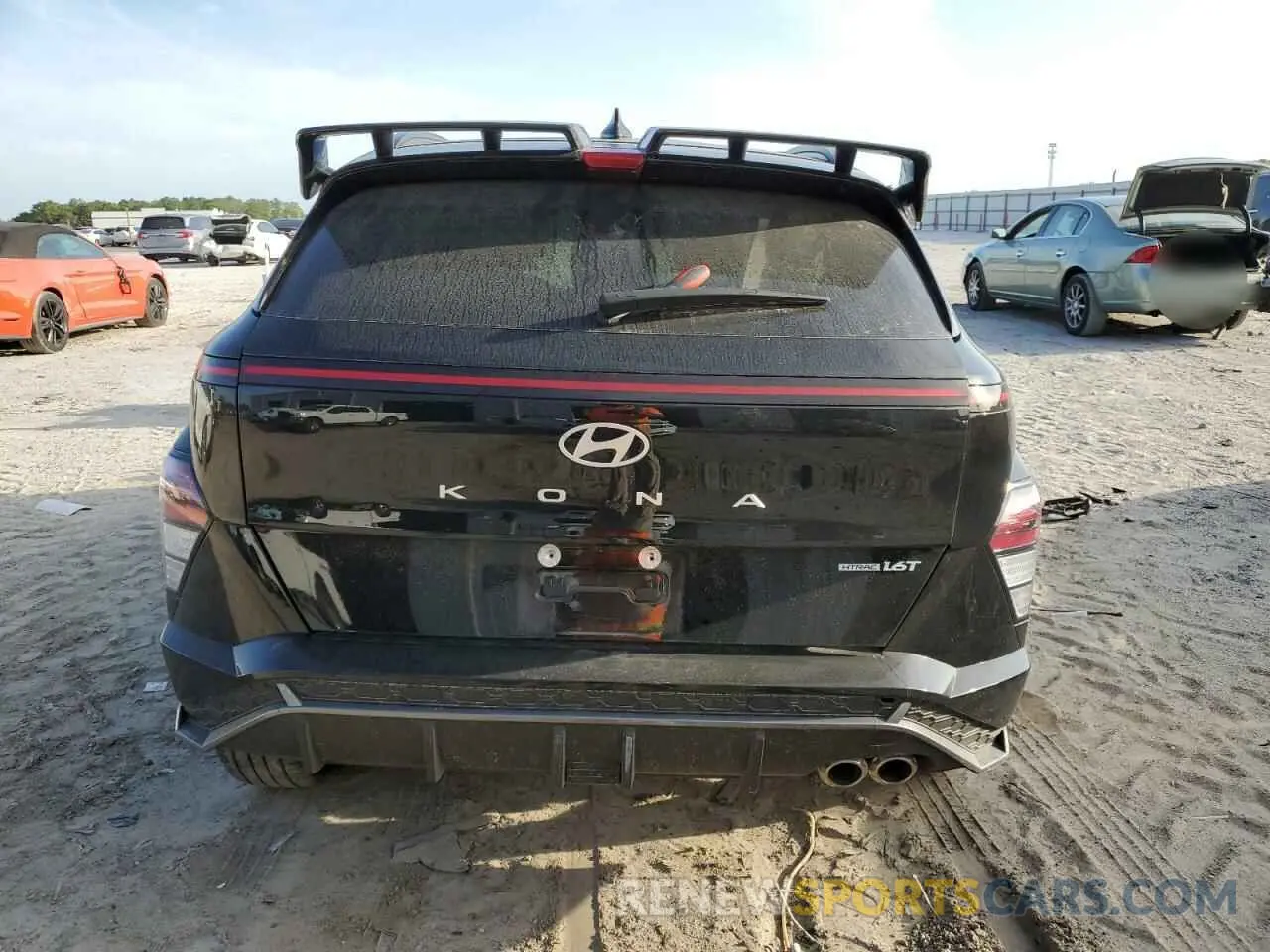 6 Photograph of a damaged car KM8HACA38RU024218 HYUNDAI KONA 2024