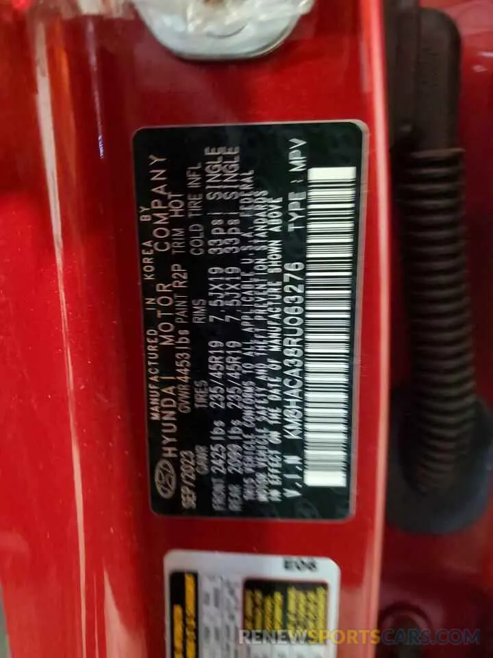13 Фотография поврежденного автомобиля KM8HACA38RU063276 HYUNDAI KONA 2024