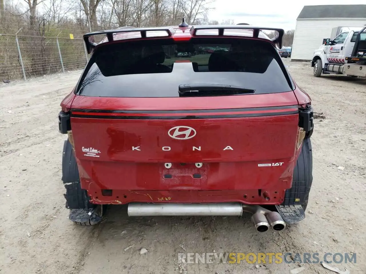 6 Photograph of a damaged car KM8HACA39RU085884 HYUNDAI KONA 2024