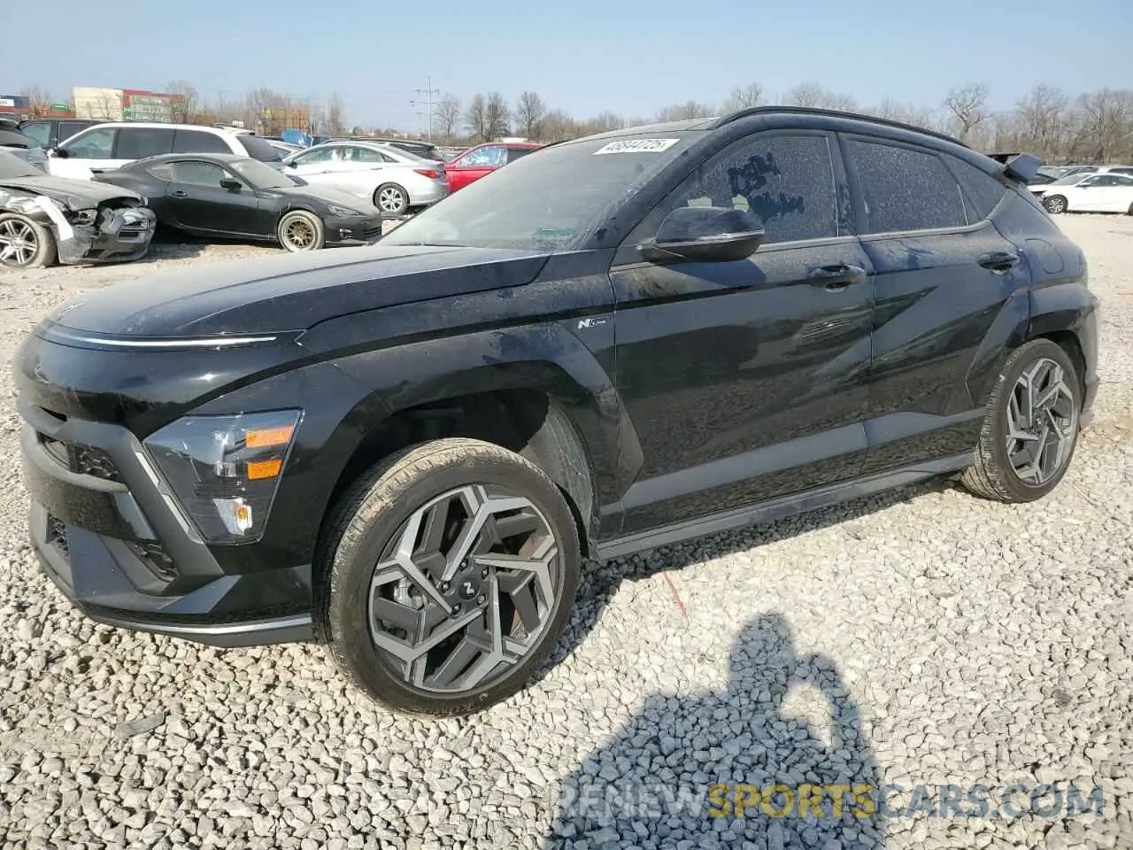 1 Photograph of a damaged car KM8HACA3XRU031865 HYUNDAI KONA 2024