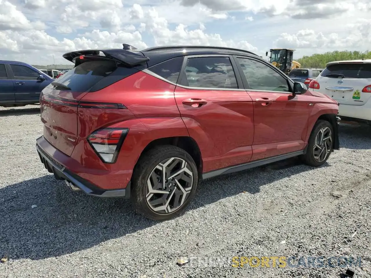 3 Photograph of a damaged car KM8HACA3XRU052635 HYUNDAI KONA 2024