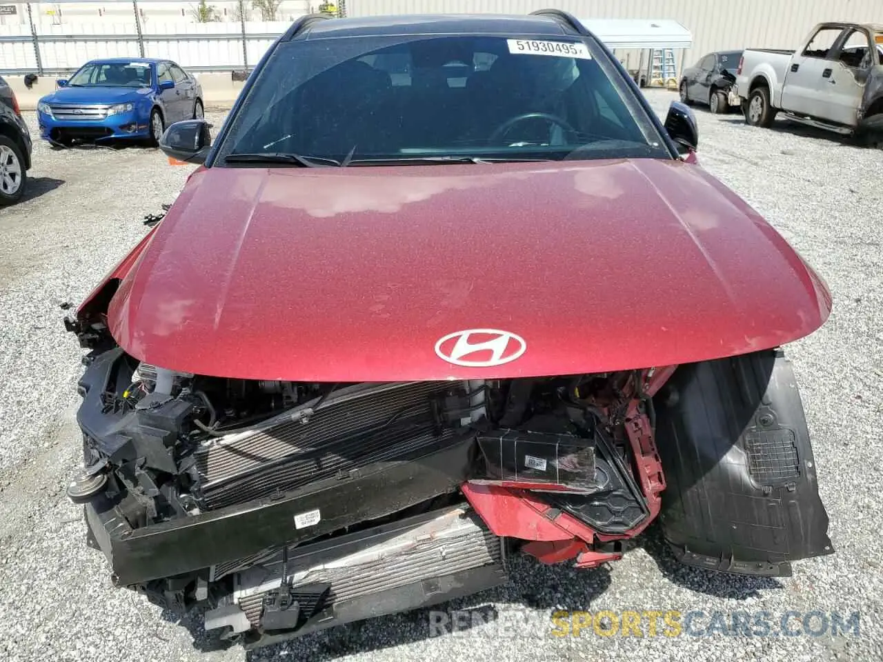 5 Photograph of a damaged car KM8HACA3XRU052635 HYUNDAI KONA 2024