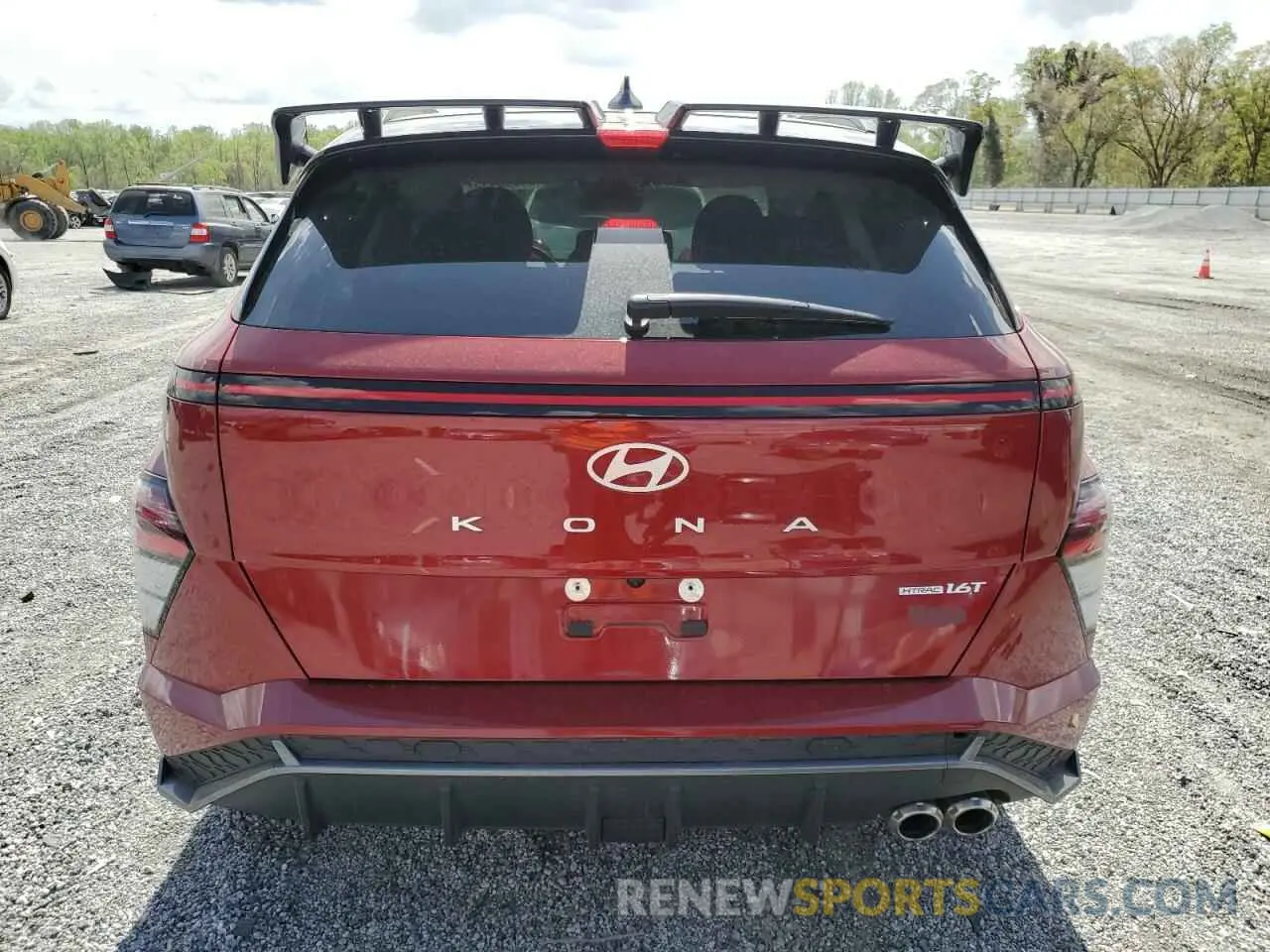 6 Photograph of a damaged car KM8HACA3XRU052635 HYUNDAI KONA 2024