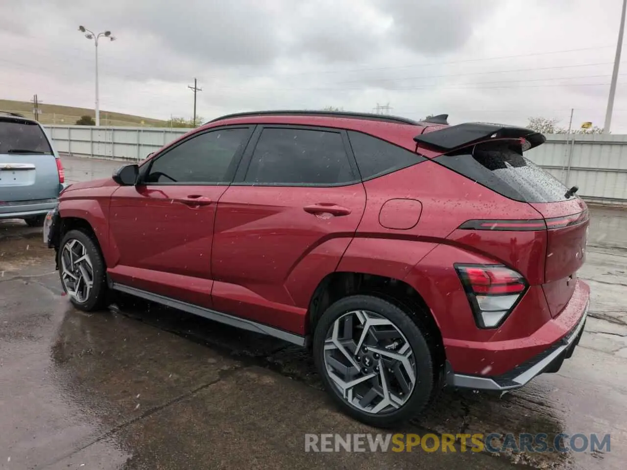 2 Фотография поврежденного автомобиля KM8HACA3XRU055454 HYUNDAI KONA 2024