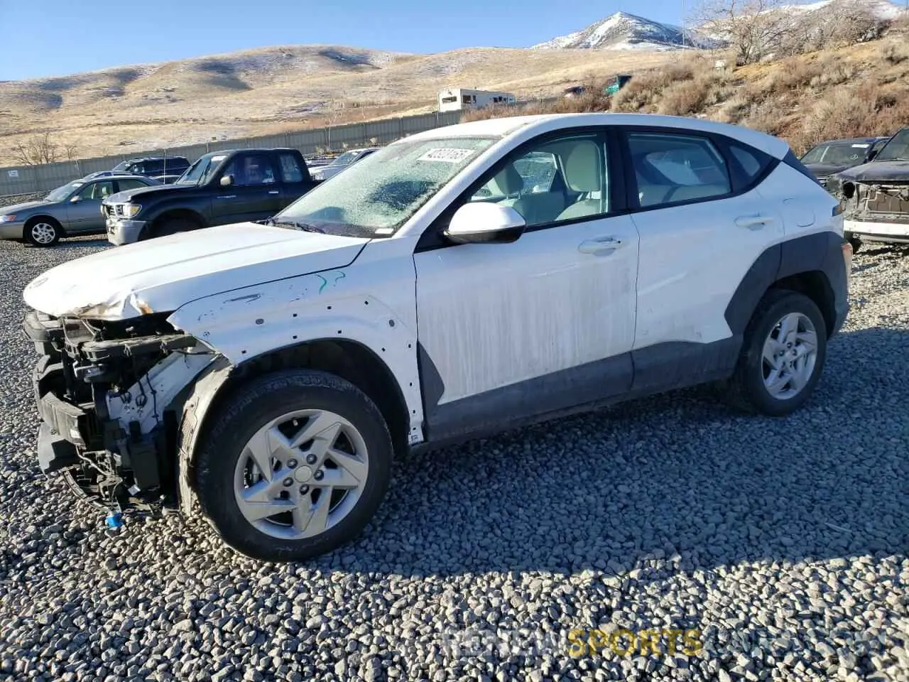 1 Photograph of a damaged car KM8HACAB3RU099397 HYUNDAI KONA 2024