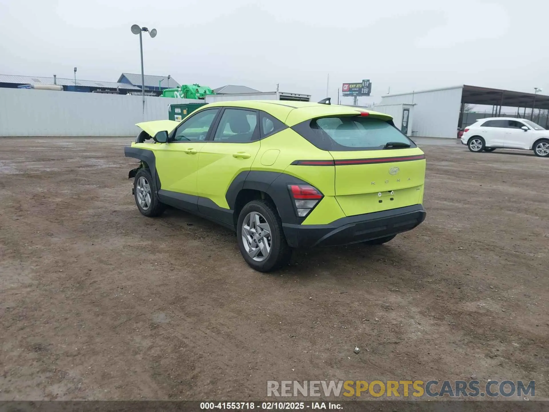 3 Фотография поврежденного автомобиля KM8HACAB4RU149143 HYUNDAI KONA 2024