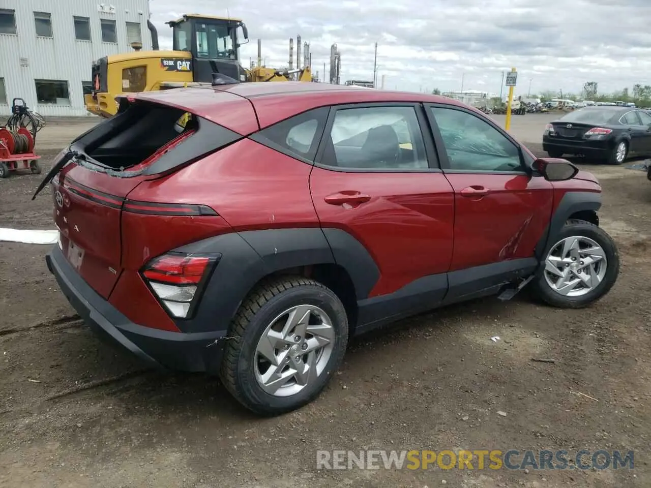 3 Photograph of a damaged car KM8HACAB5RU118922 HYUNDAI KONA 2024