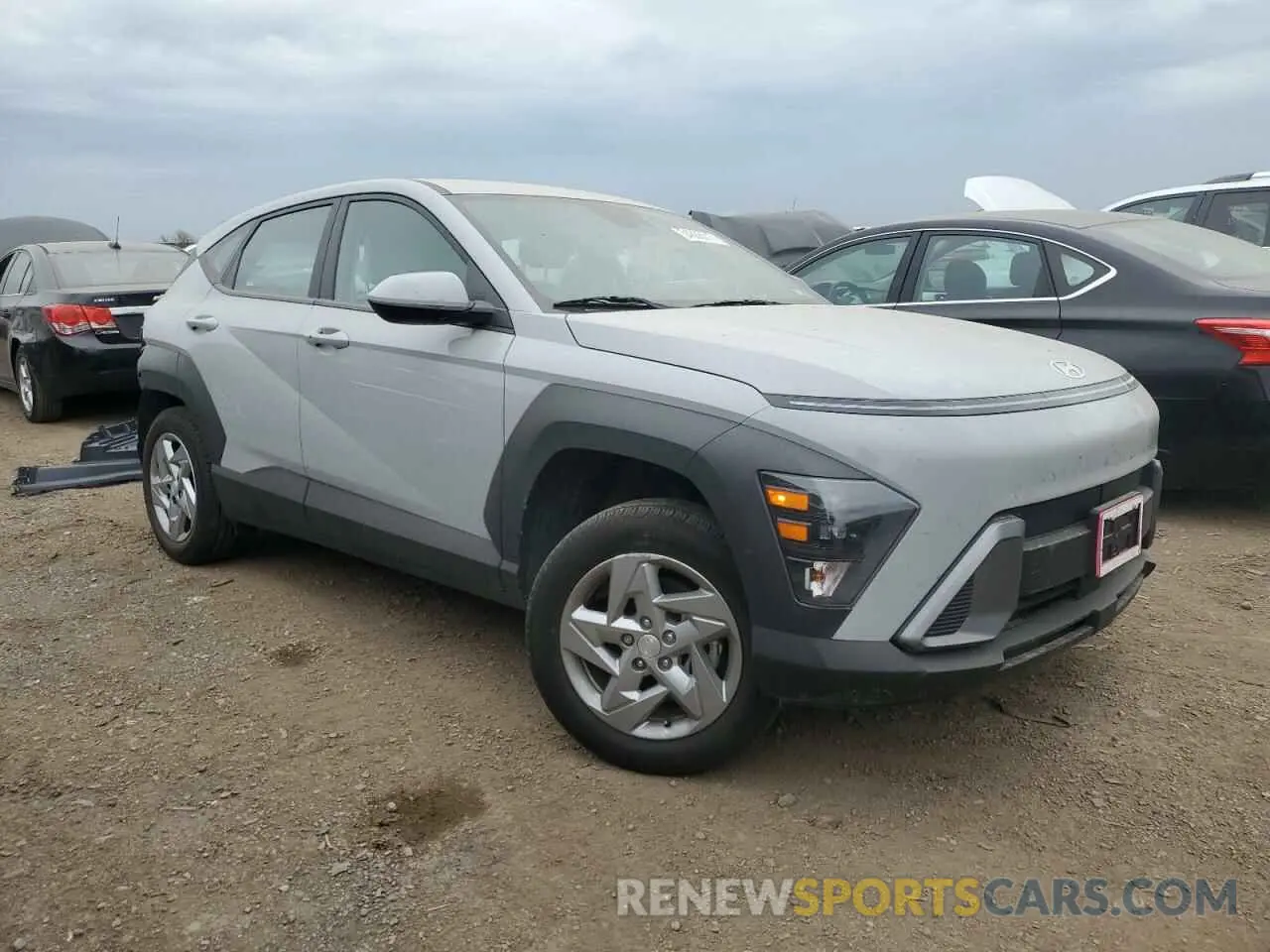4 Photograph of a damaged car KM8HACAB8RU076777 HYUNDAI KONA 2024