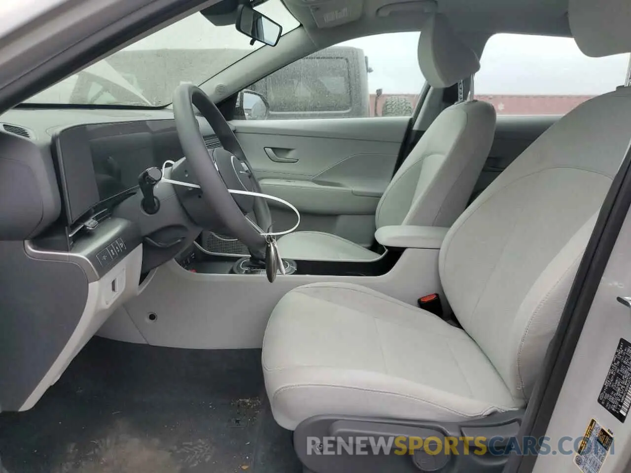 7 Photograph of a damaged car KM8HACAB8RU076777 HYUNDAI KONA 2024