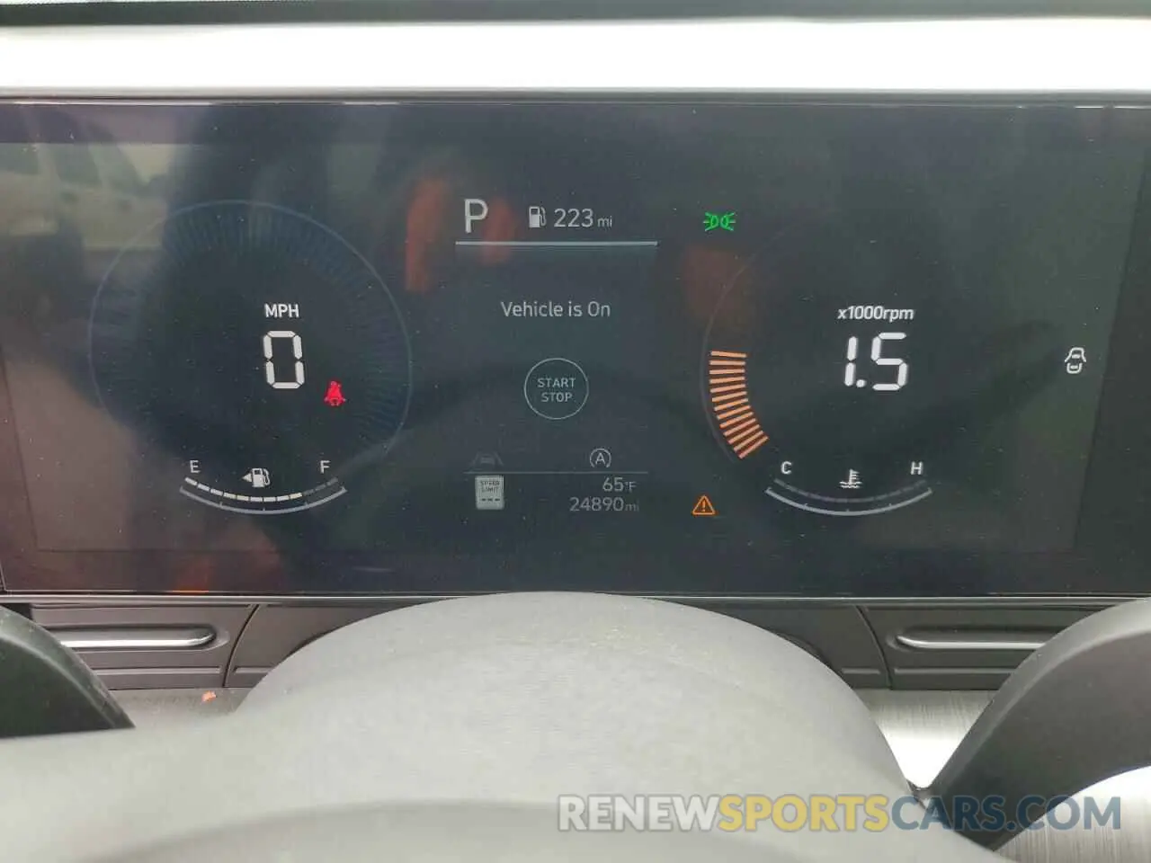 9 Photograph of a damaged car KM8HACAB8RU076777 HYUNDAI KONA 2024