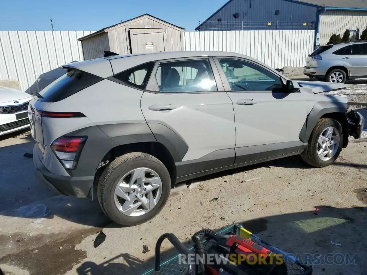 3 Фотография поврежденного автомобиля KM8HACABXRU155030 HYUNDAI KONA 2024