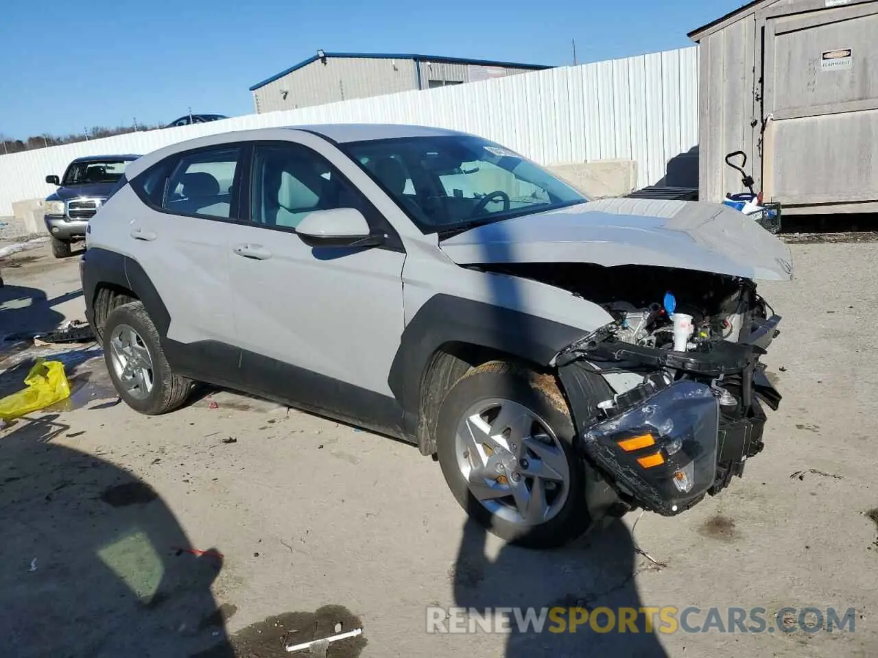4 Фотография поврежденного автомобиля KM8HACABXRU155030 HYUNDAI KONA 2024