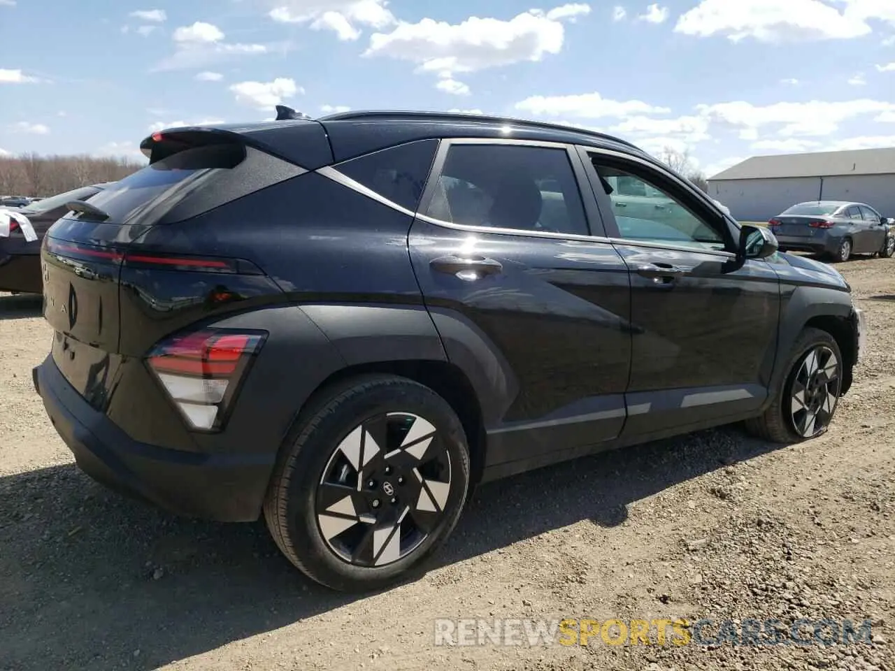 3 Фотография поврежденного автомобиля KM8HB3AB0RU074292 HYUNDAI KONA 2024