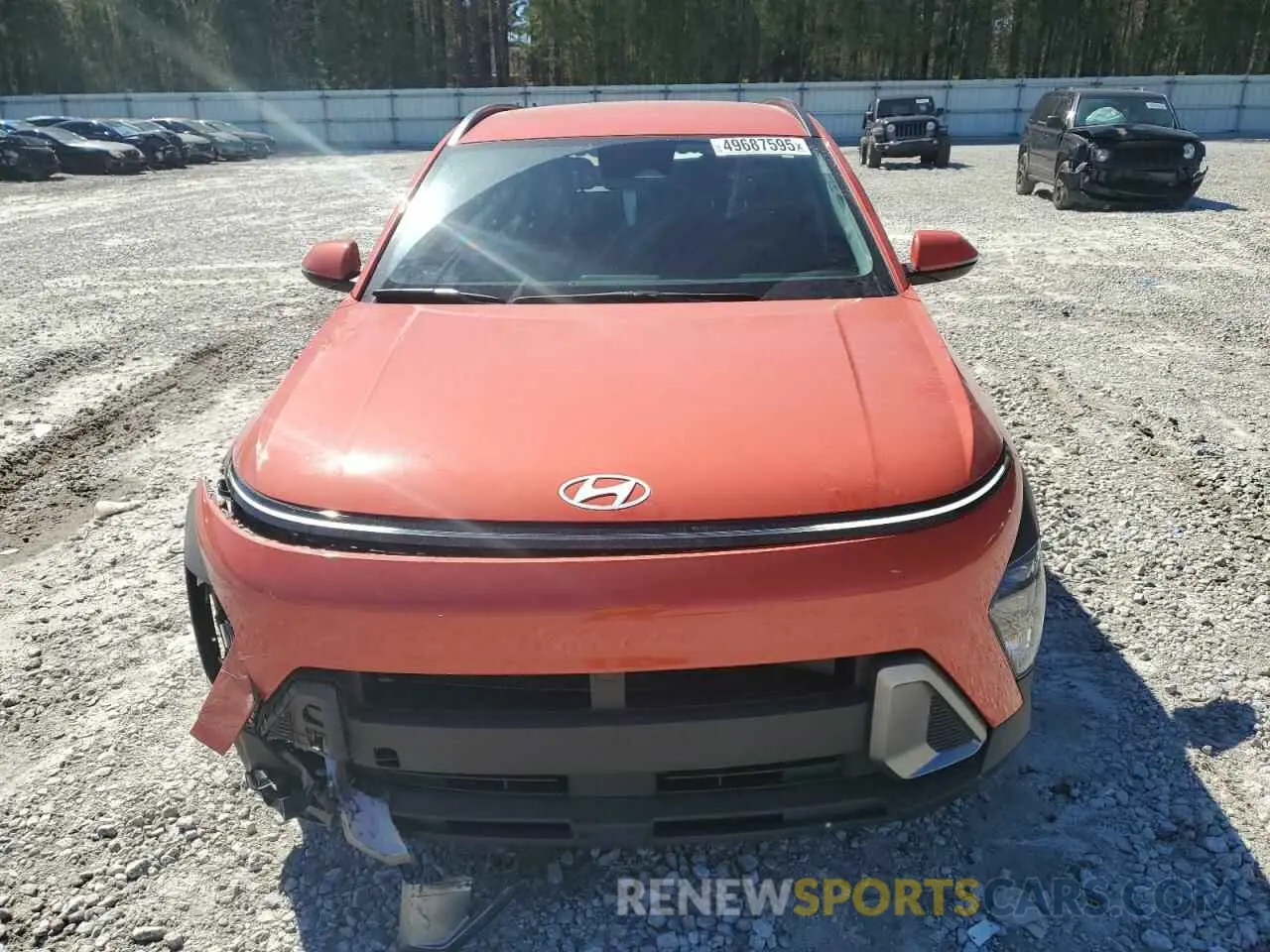 5 Фотография поврежденного автомобиля KM8HB3AB0RU101376 HYUNDAI KONA 2024