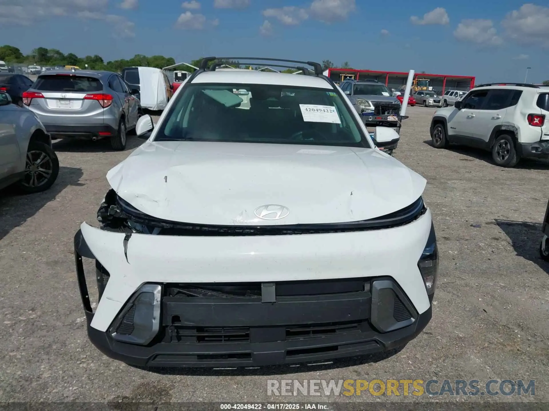 12 Фотография поврежденного автомобиля KM8HB3AB0RU109915 HYUNDAI KONA 2024