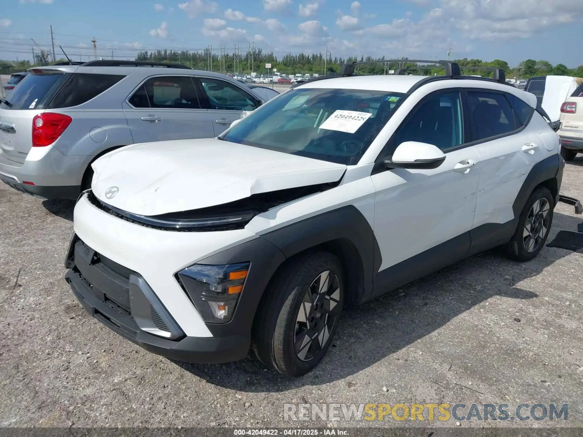 2 Фотография поврежденного автомобиля KM8HB3AB0RU109915 HYUNDAI KONA 2024