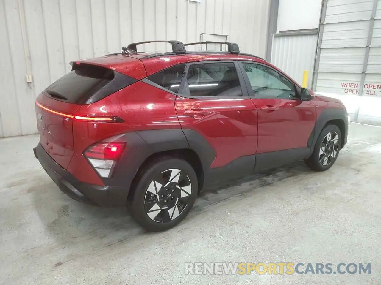 3 Photograph of a damaged car KM8HB3AB0RU172299 HYUNDAI KONA 2024