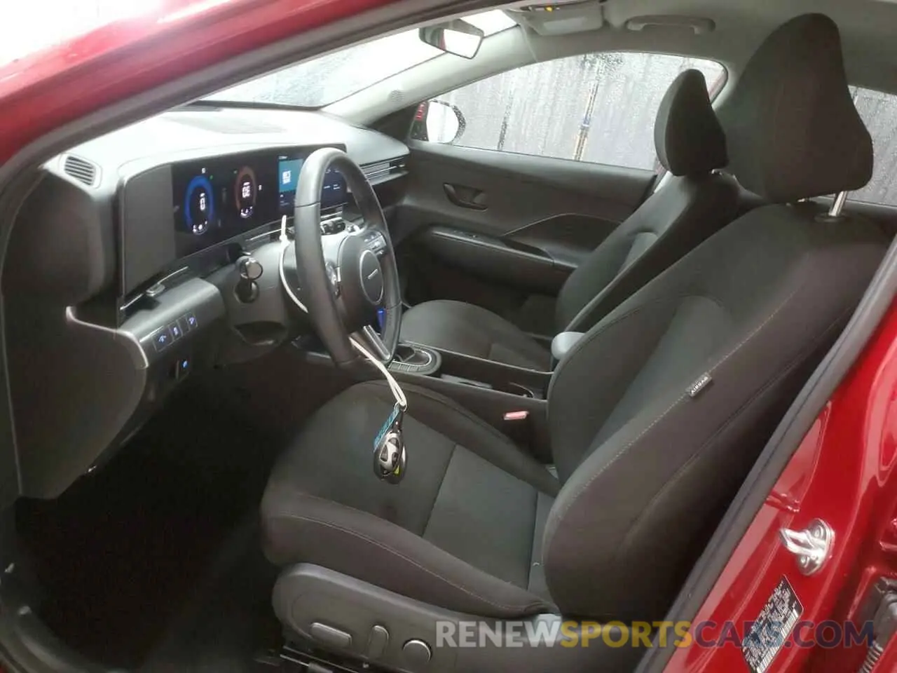 7 Photograph of a damaged car KM8HB3AB0RU172299 HYUNDAI KONA 2024