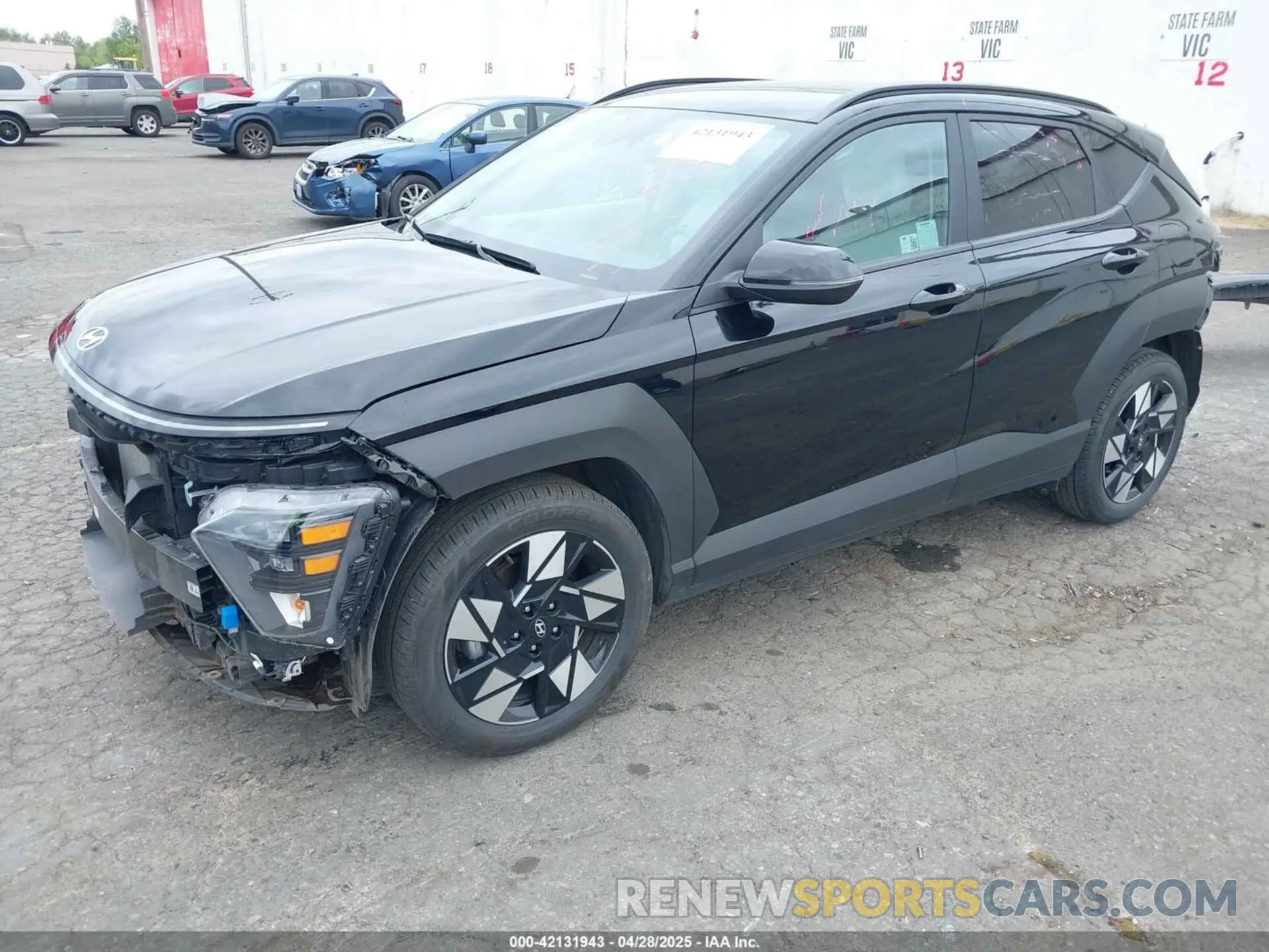 2 Фотография поврежденного автомобиля KM8HB3AB0RU180435 HYUNDAI KONA 2024
