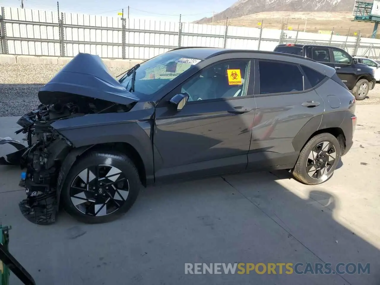 1 Photograph of a damaged car KM8HB3AB0RU180791 HYUNDAI KONA 2024