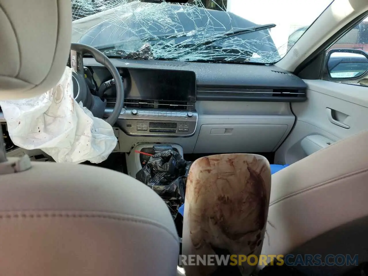 8 Photograph of a damaged car KM8HB3AB0RU180791 HYUNDAI KONA 2024