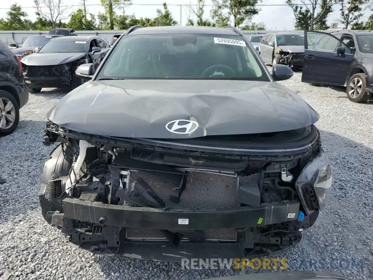 5 Photograph of a damaged car KM8HB3AB1RU040488 HYUNDAI KONA 2024